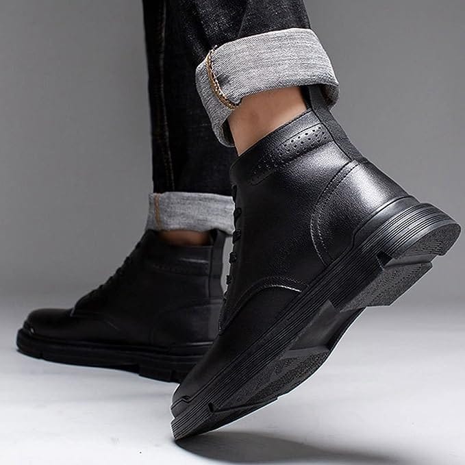 Bottes Cuir Homme