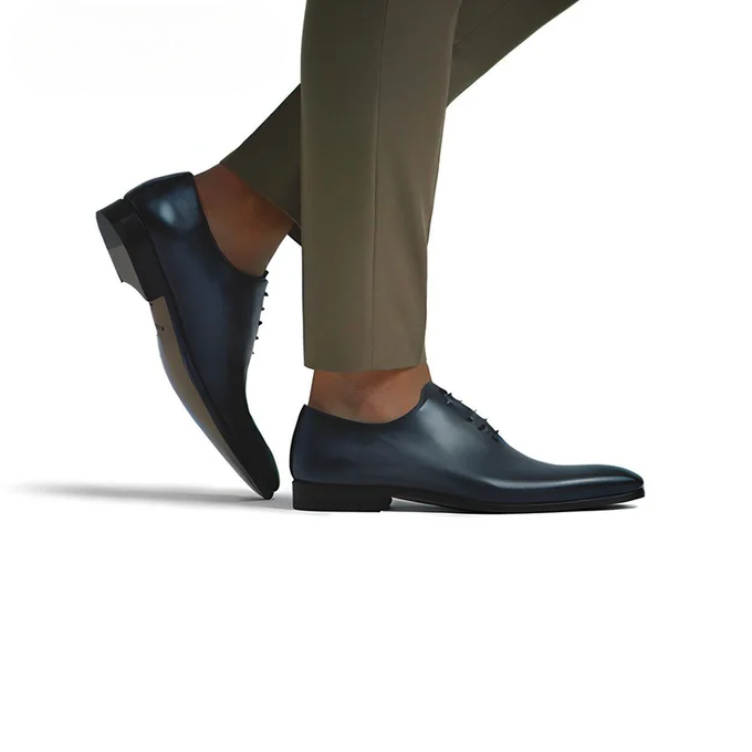 Gatso Gris en Cuir de Veau 100%