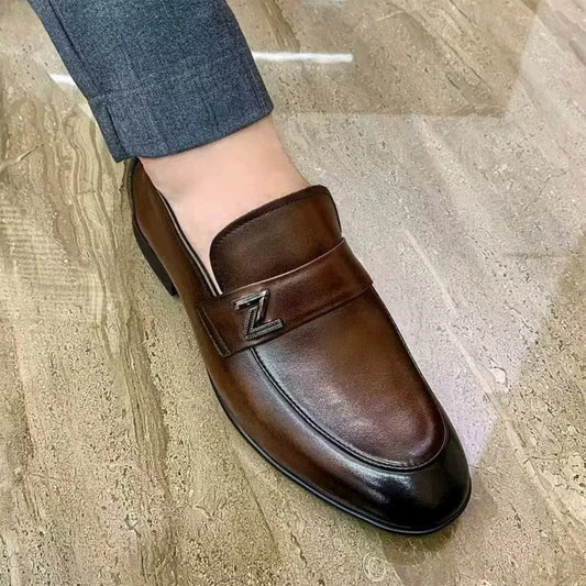 Chaussures Classiques en Cuir Souple