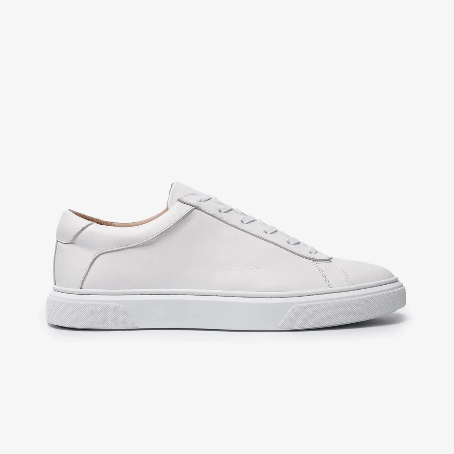 Sneakers Blanches en Cuir Premium