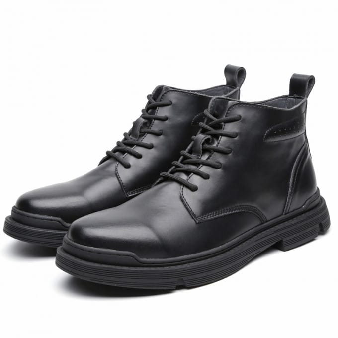 Bottes Cuir Homme