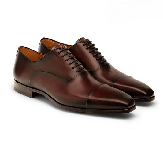 VENICIA Marron en Cuir de Veau 100%